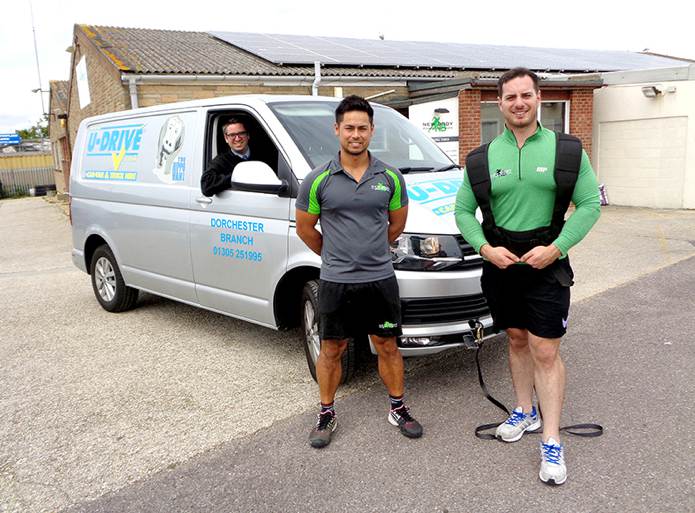 U-Drive Charity Van Pull Challenge at Gym’s Summer Sizzler!